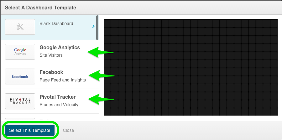 AppInsights Dashboard Template