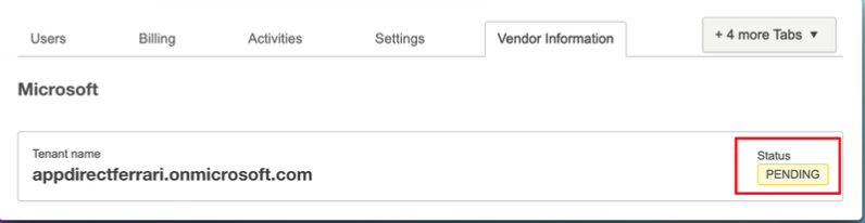 Link tenant
