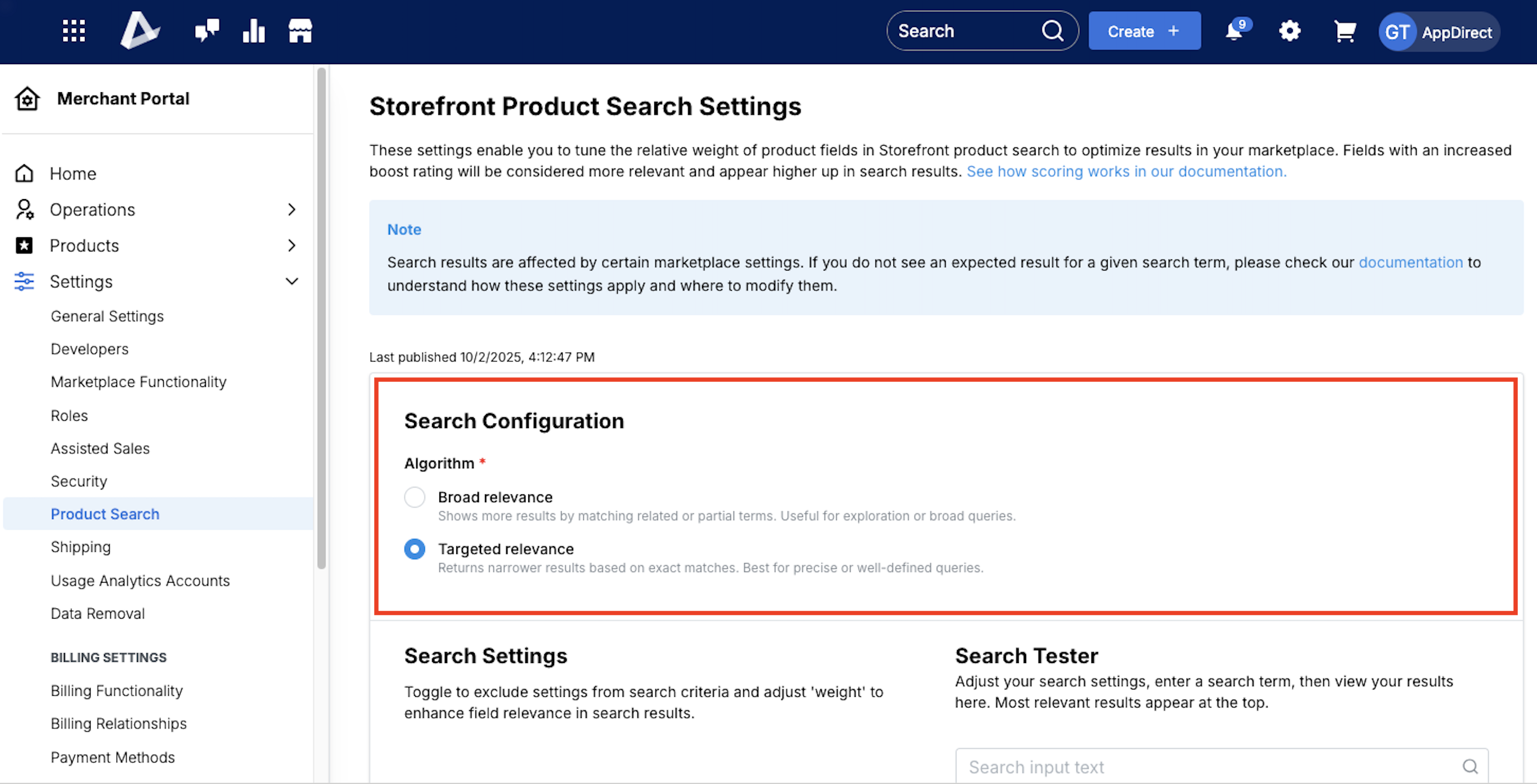 Targeted search